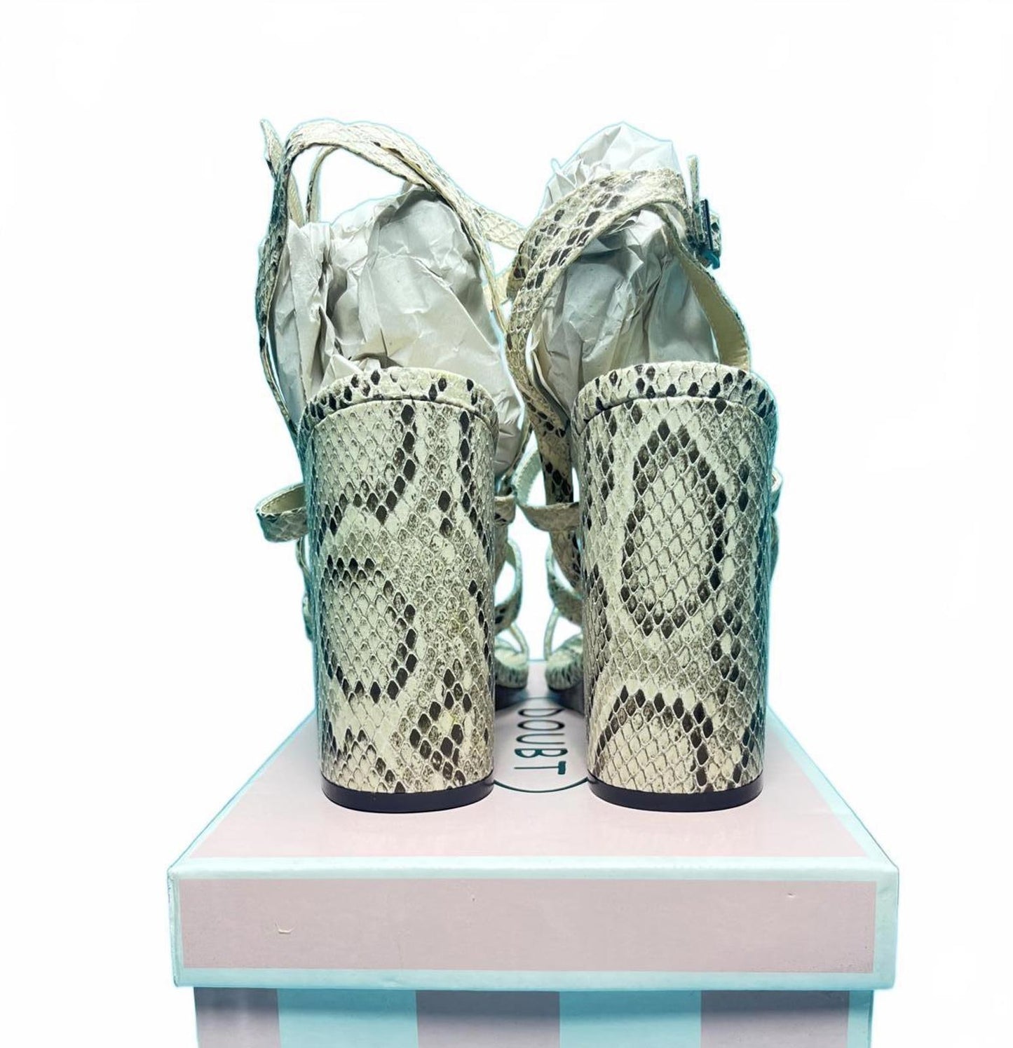 Woman's size 3 Open Toe Heels 2282