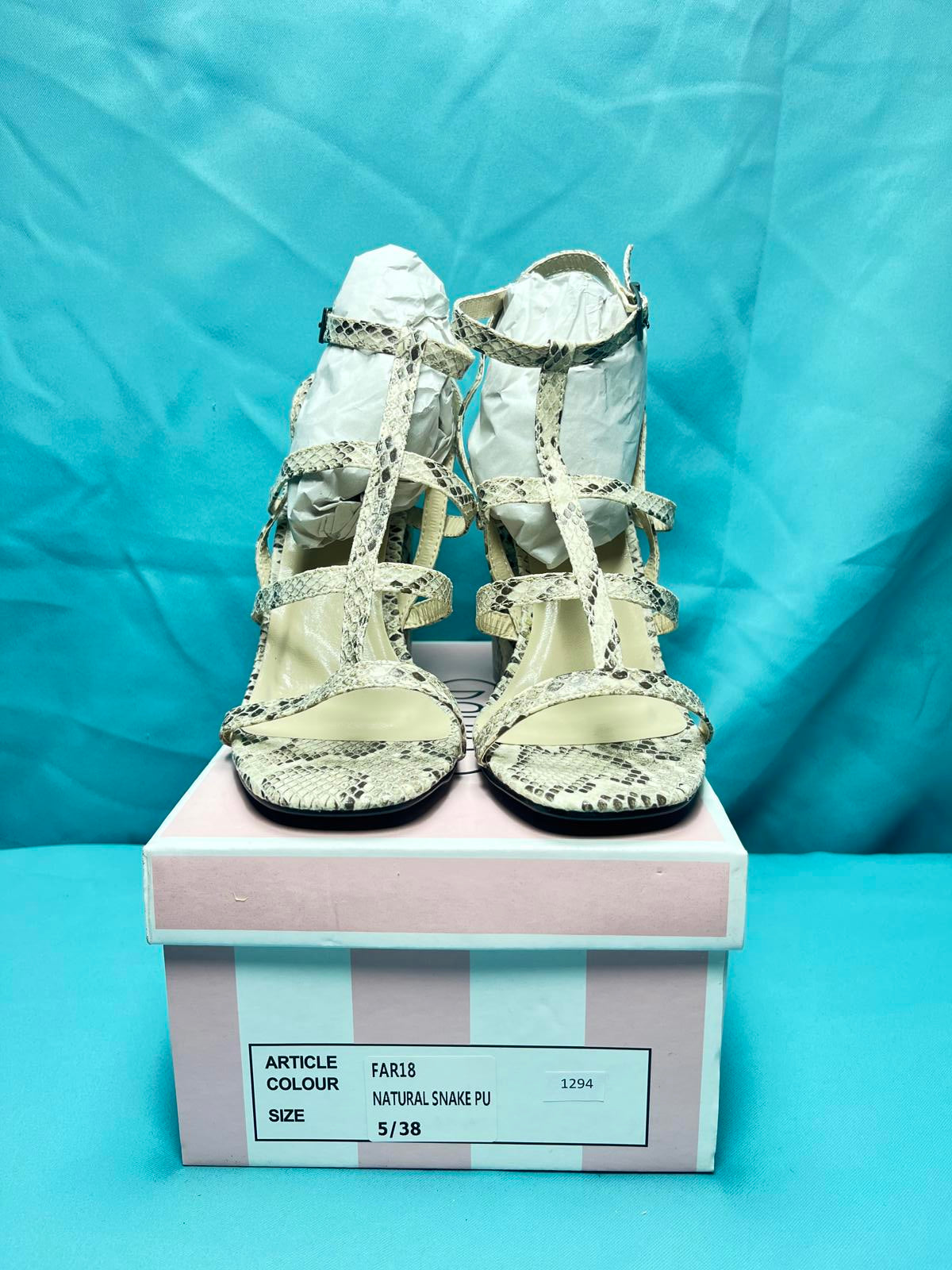 Woman's size 8 Open Toe Heels 2001