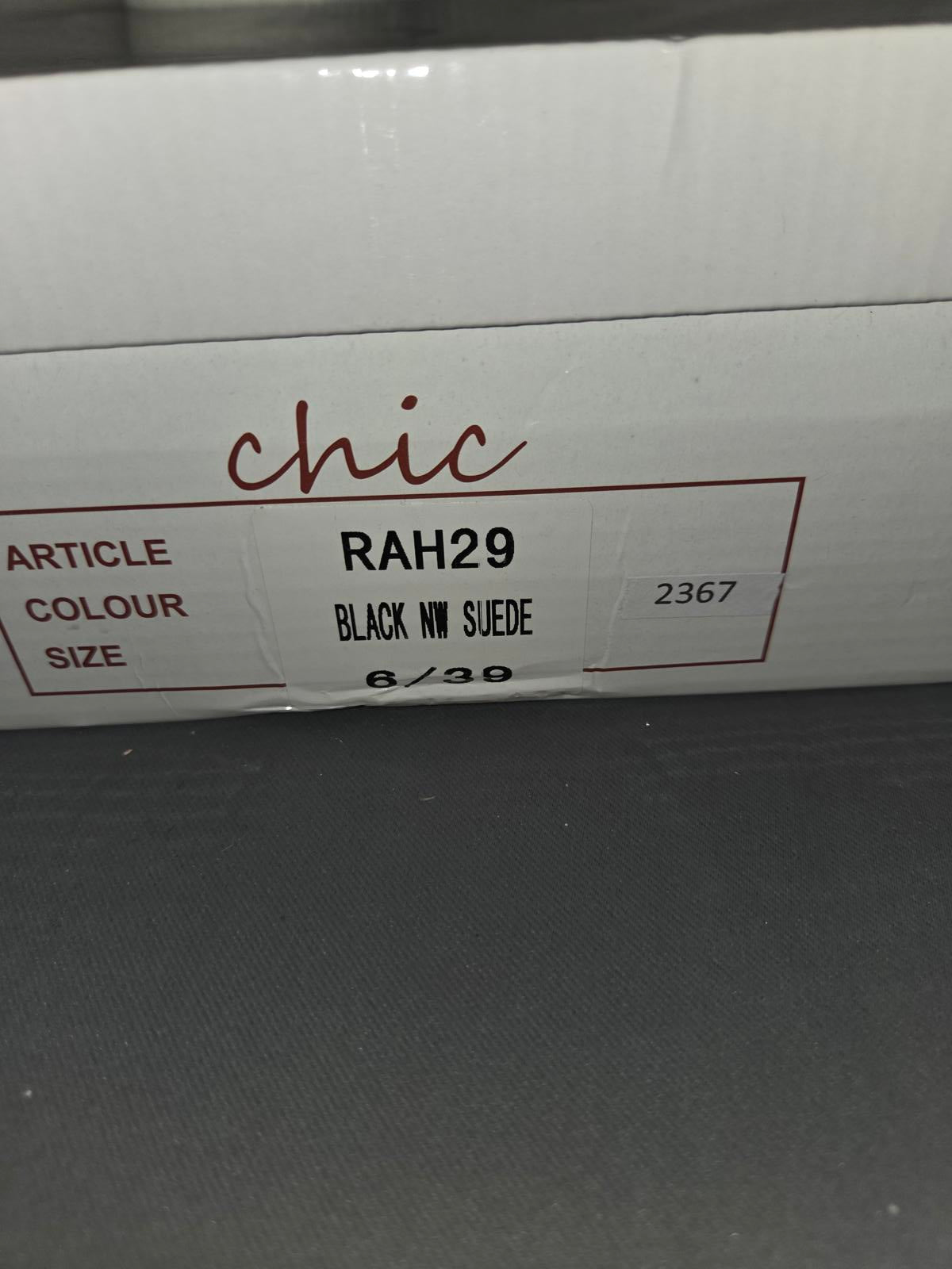 Size 6 Woman's Open toe Black Heels 2367