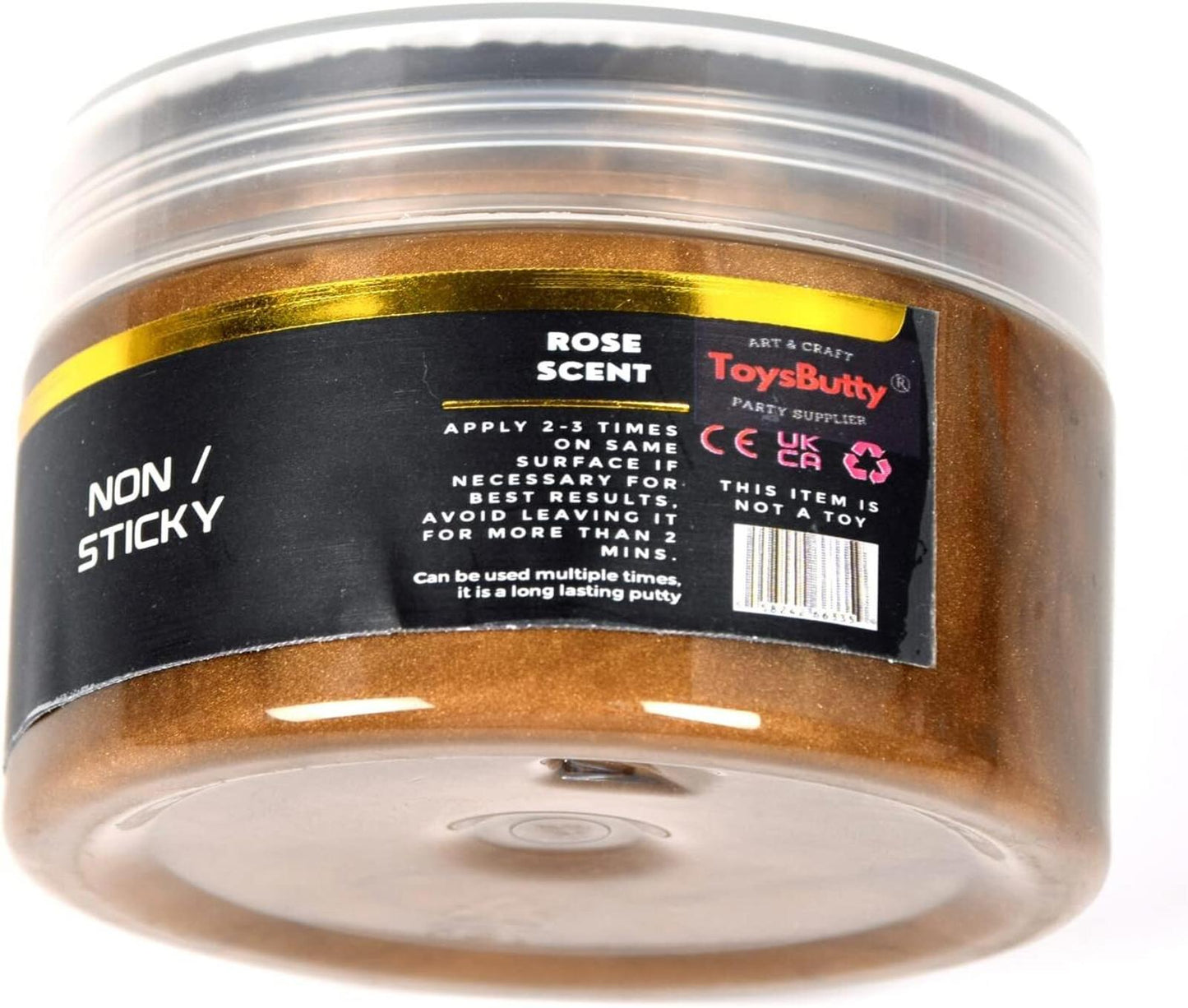 ToysButty Cleaning Gold Gel Putty Non Sticky Car Interior keyboard Rose Scented