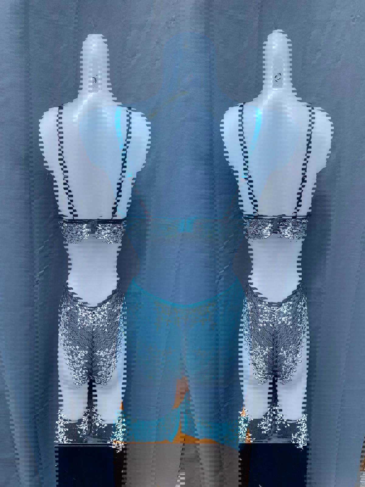 Sexy underwear set with hand covers 1180