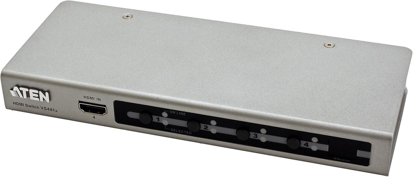 Aten VS481A 4 x 1 HDMI switch with Remote Control