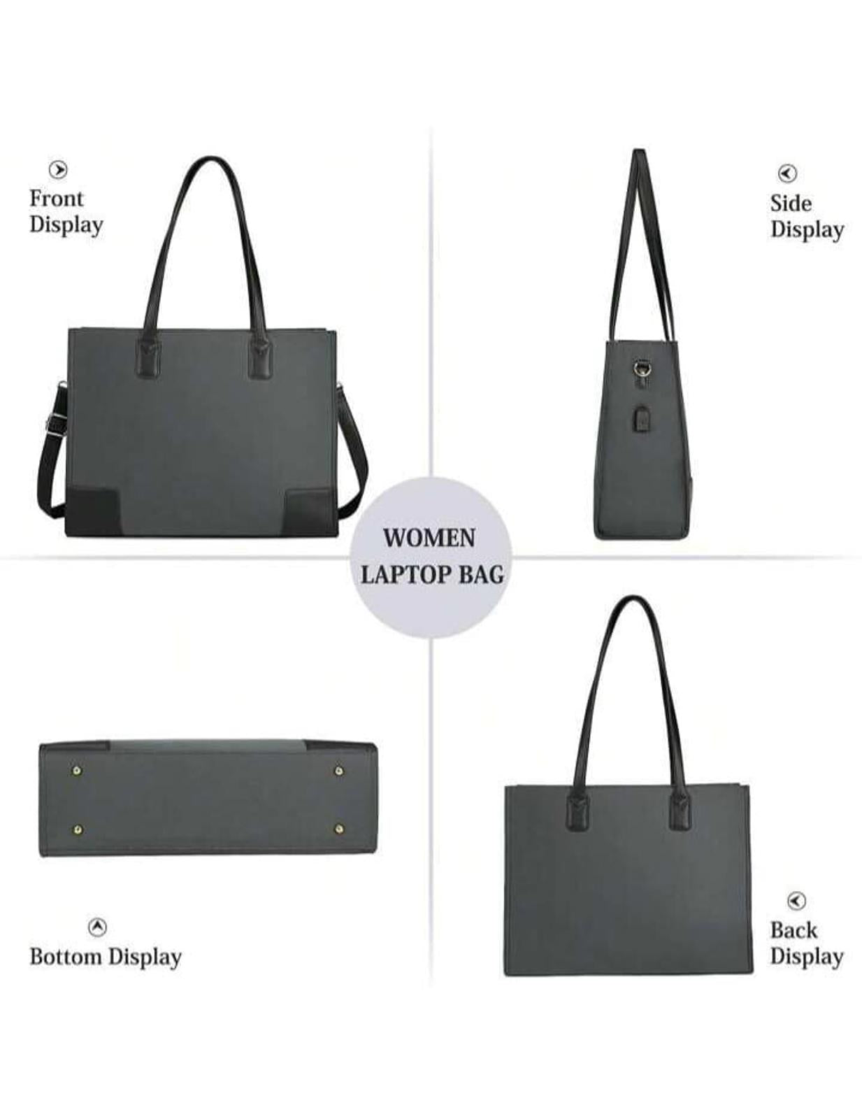 NUBILY - Designer Laptop Bags For Women - 15.6 Inch Large Waterproof Bag, New.