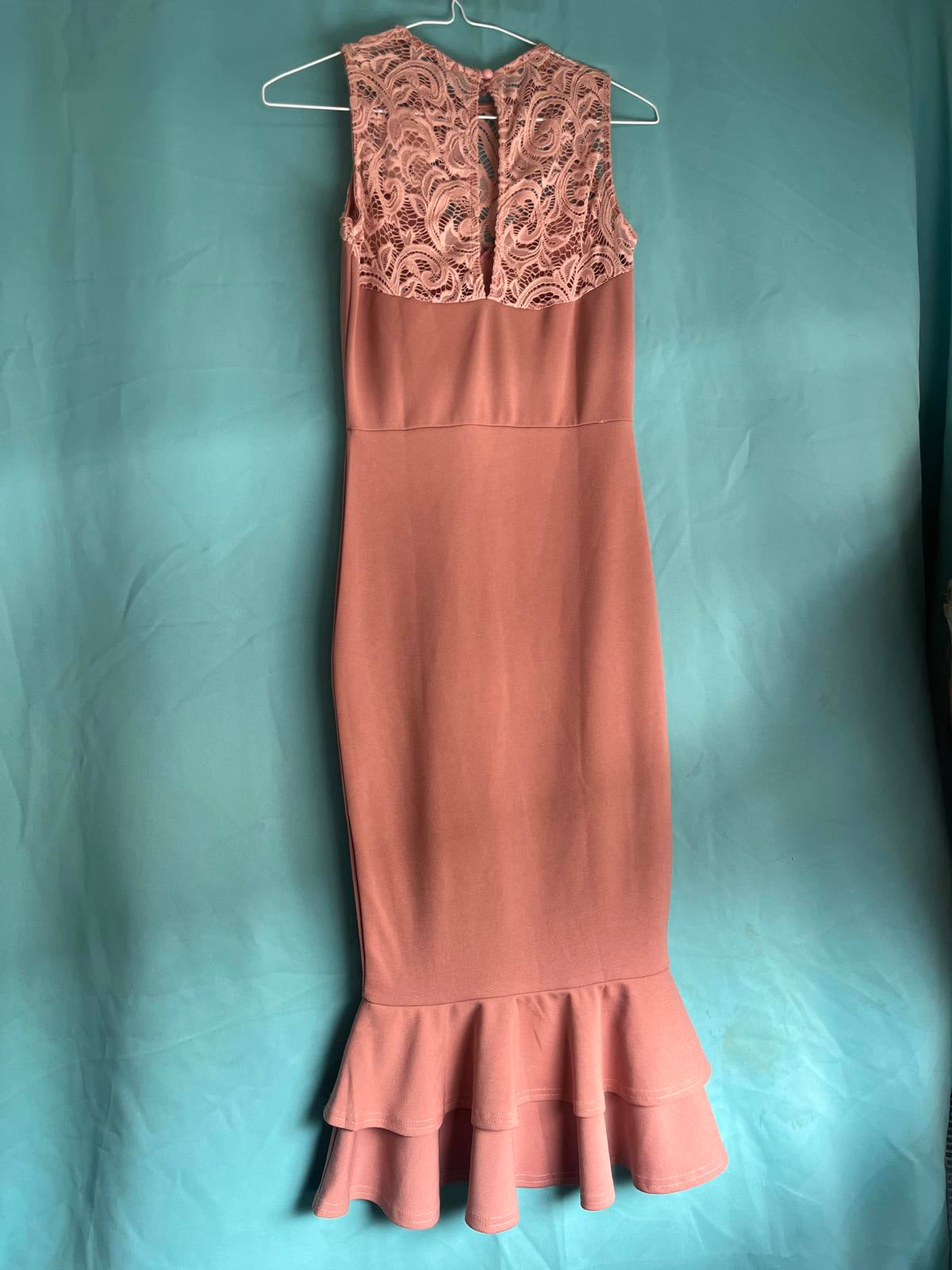 Size 8 pink dress 1231
