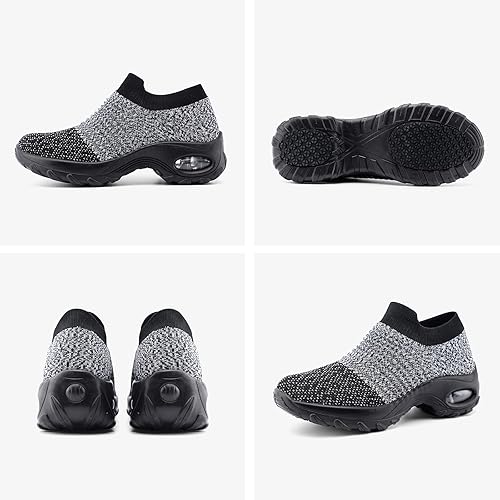 ZHR Women Slip On Walking Shoes Casual Trainer size 5.5
