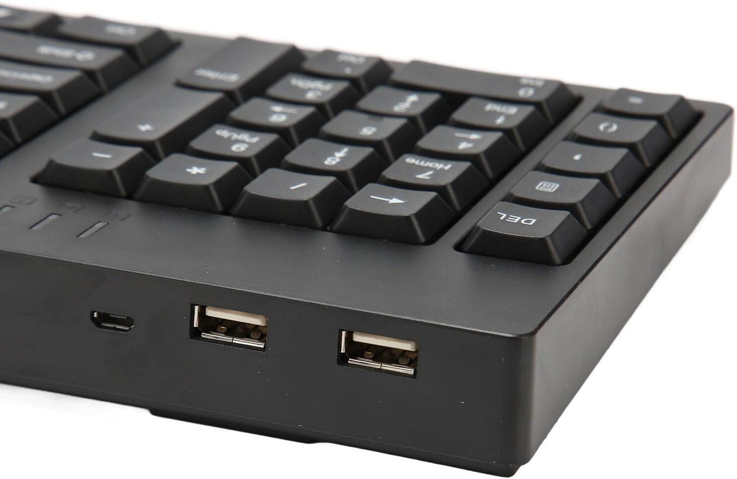 CCYLEZ Left Handed Keyboard, Office Accounting Keyboard, Plug and Play Black New