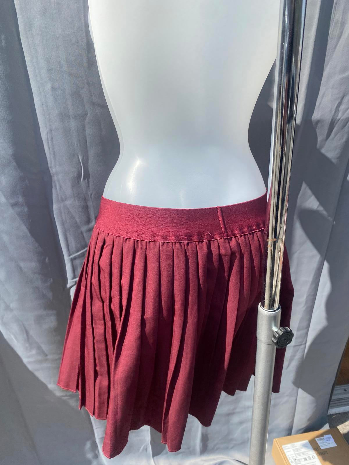 Short pleated Skirt 1192
