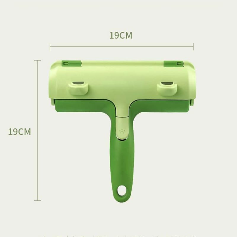 Pet Hair Remover Roller Helps EASILY remove Cat Dog Hair from Carpet, Sofa, Furniture, Bedding, Stairs, Cat Hair Remover, Dog Hair Remover REUSABLE, Roll-Collect-Dispose system ALL IN ONE