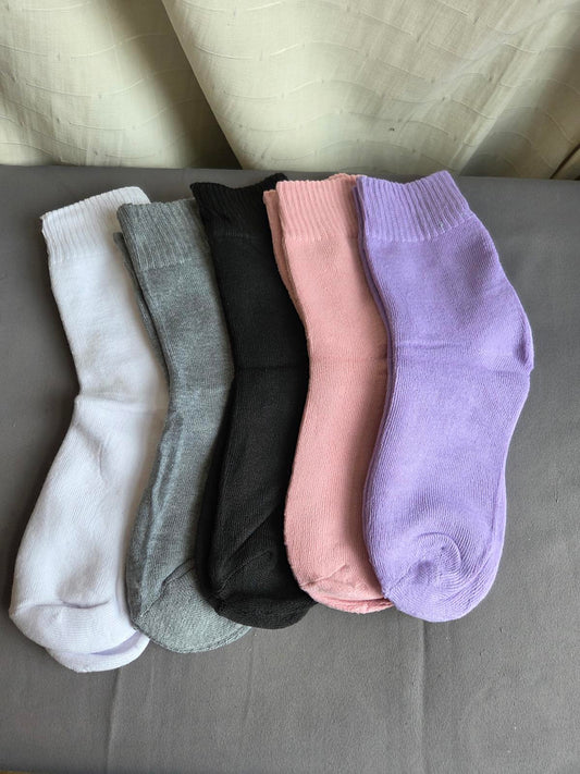 Unisex Socks thermal one size multi-coloured (pack of 5) 2407