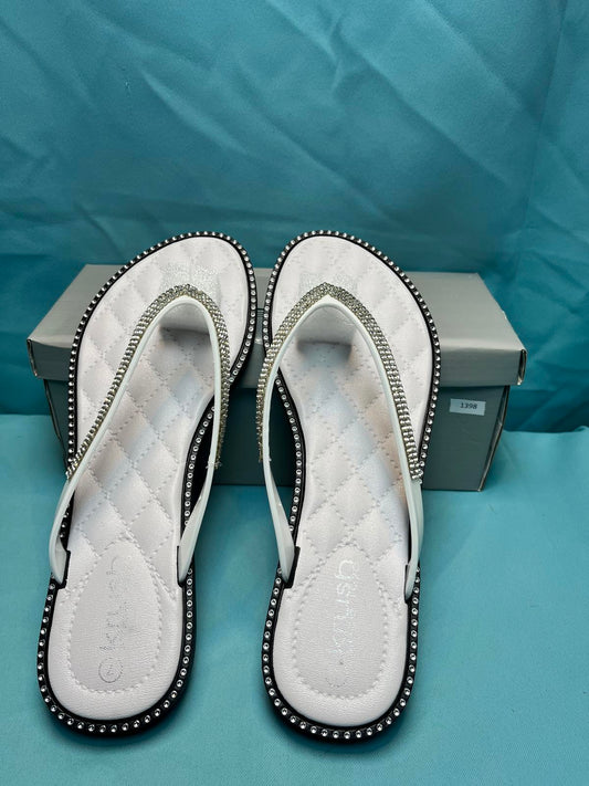 Krush size 7 sandal's with diamond effect straps 1398