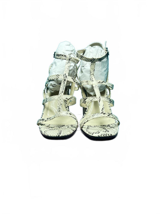 Woman's size 3 Open Toe Heels 2282