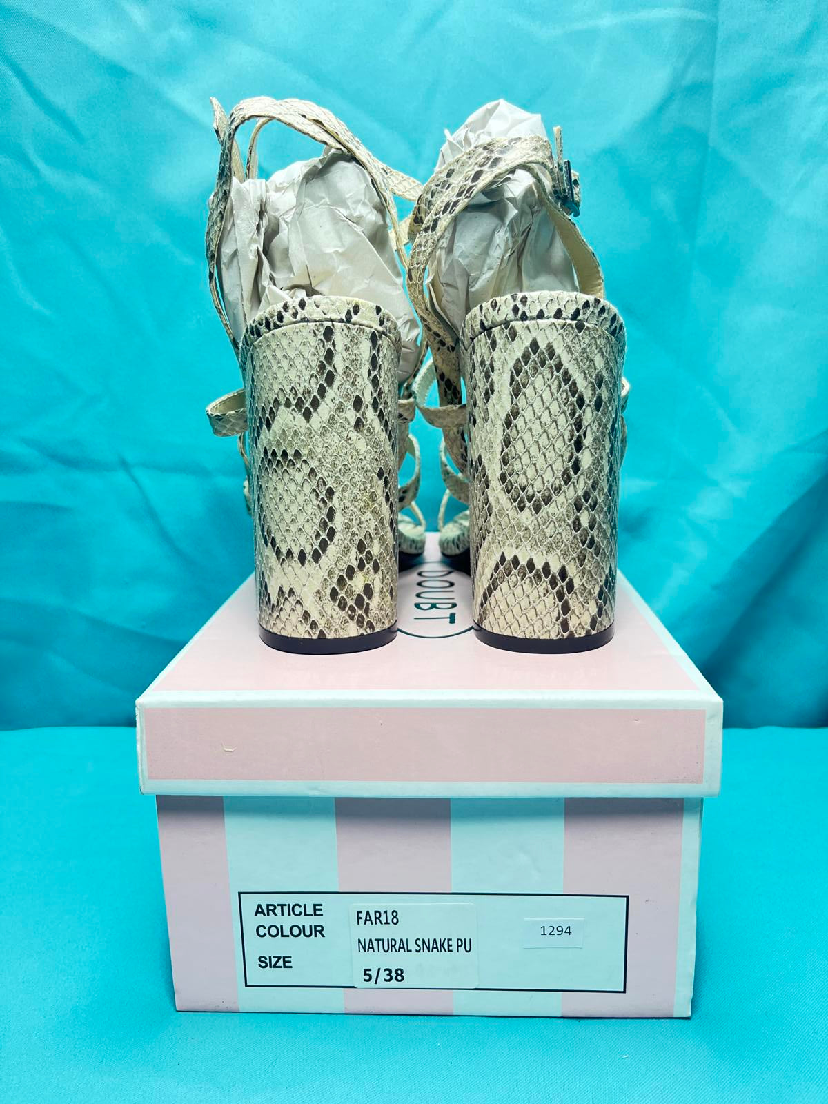 Woman's size 8 Open Toe Heels 2001