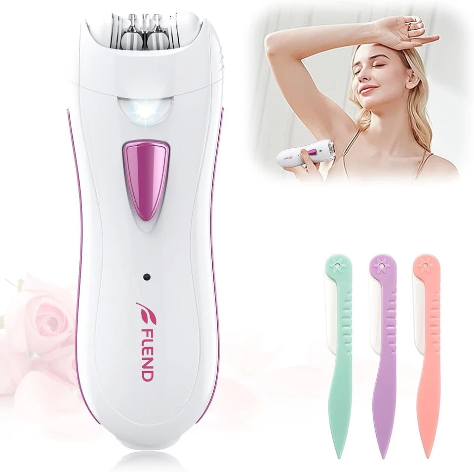 FLEND - Epilator Smooth Glide, Rechargeable Epilator for Women