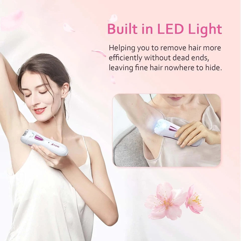 FLEND - Epilator Smooth Glide, Rechargeable Epilator for Women