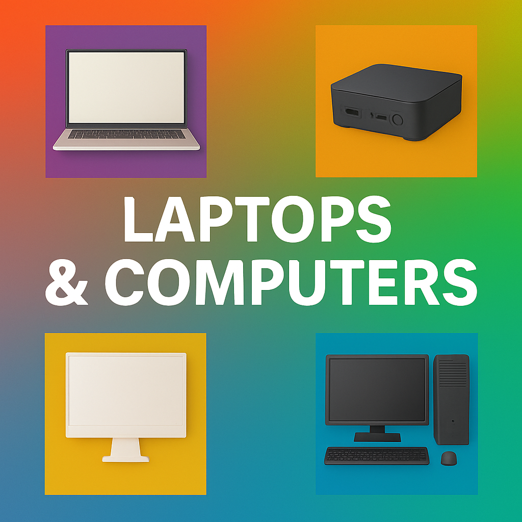 Laptops and computers