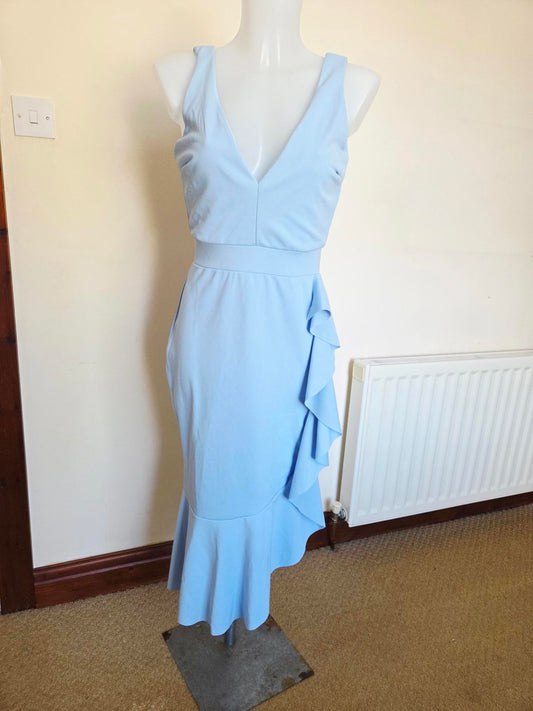 Size 10 Light Blue strappie Formal dress 2021