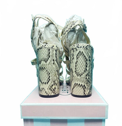 Woman's size 3 Open Toe Heels 2282