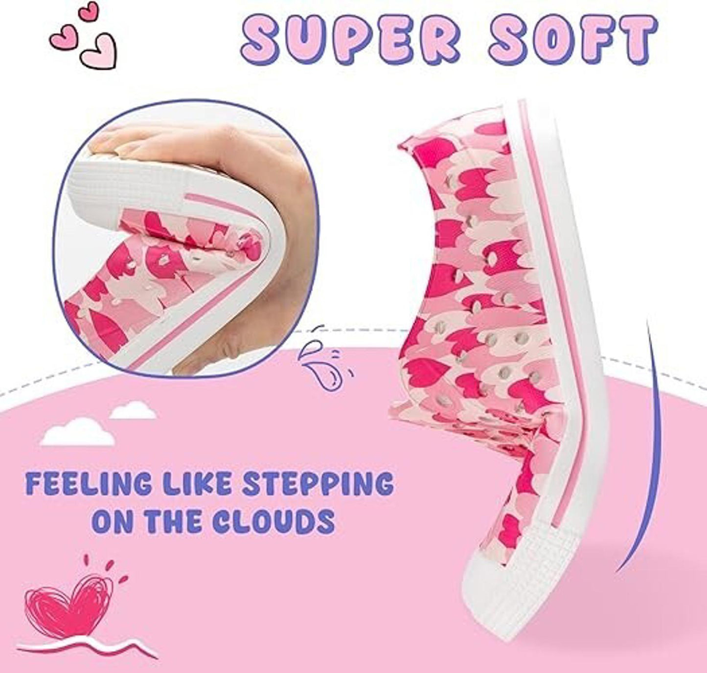Kids Toddler Water Shoes girls pink Beach Shoes Lightweight