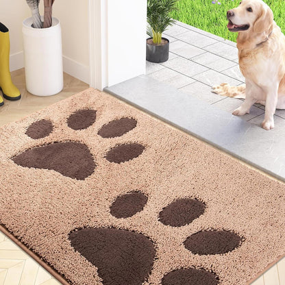 FCSDETAIL Dirt Trapper Indoor Door Mat 50 x 80 cm Colours L-Brown + D-Brown