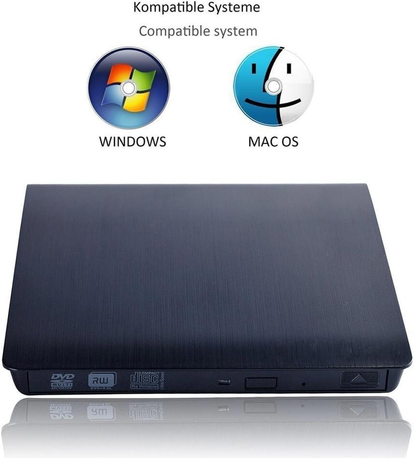 USB 3.0 external DVD burner external optical DVD CD drive writer