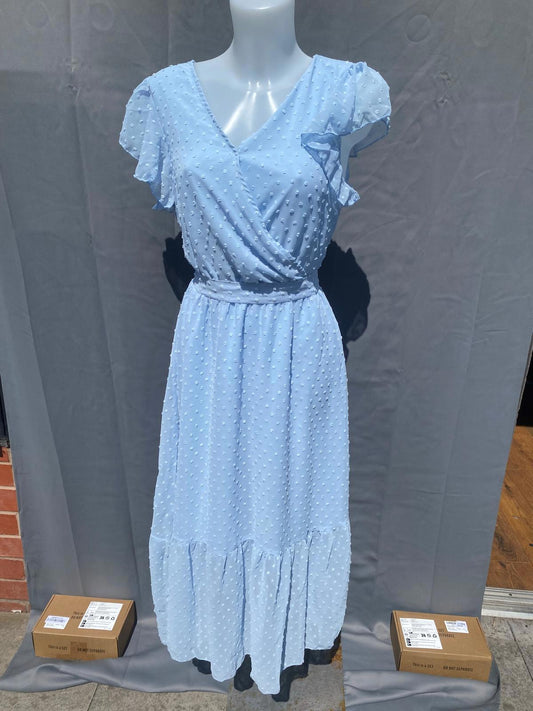 Long sleeveless dress 1254