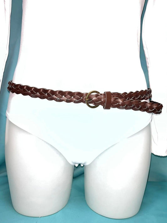 Woman's weaved Buckle Belt 109cm long   1319