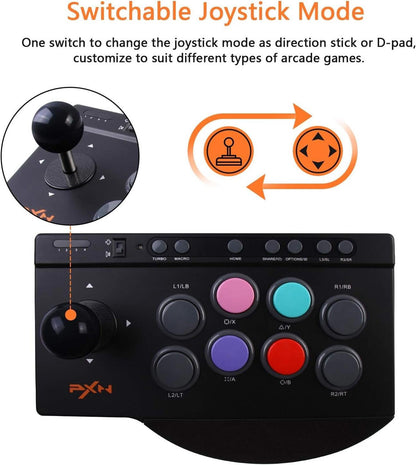 OPENED BOX PXN Arcade Joystick PXN 0082 Arcade Fight Stick Joystick Controller