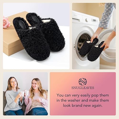 Snug Leaves Women's Scuff size 5-6 Slippers