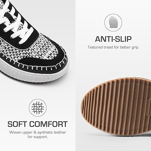 DREAM PAIRS Womens Trainers Platform Trainers Casual Fashion Road Running Shoes for Women SDFN2379W