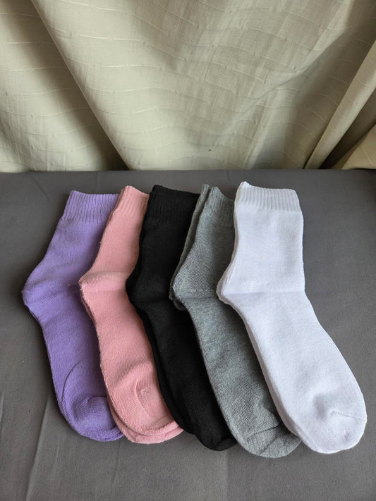 Unisex Socks thermal one size multi-coloured (pack of 5) 2407