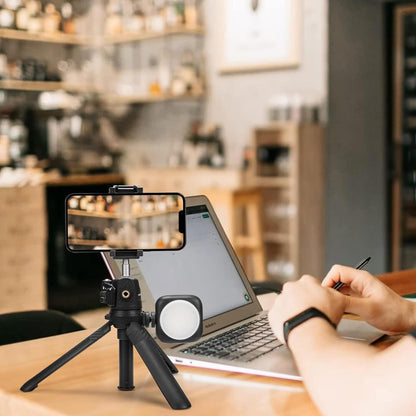 USKEYVISION - Extendable Tripod for Smartphone Selfie Stick, Black