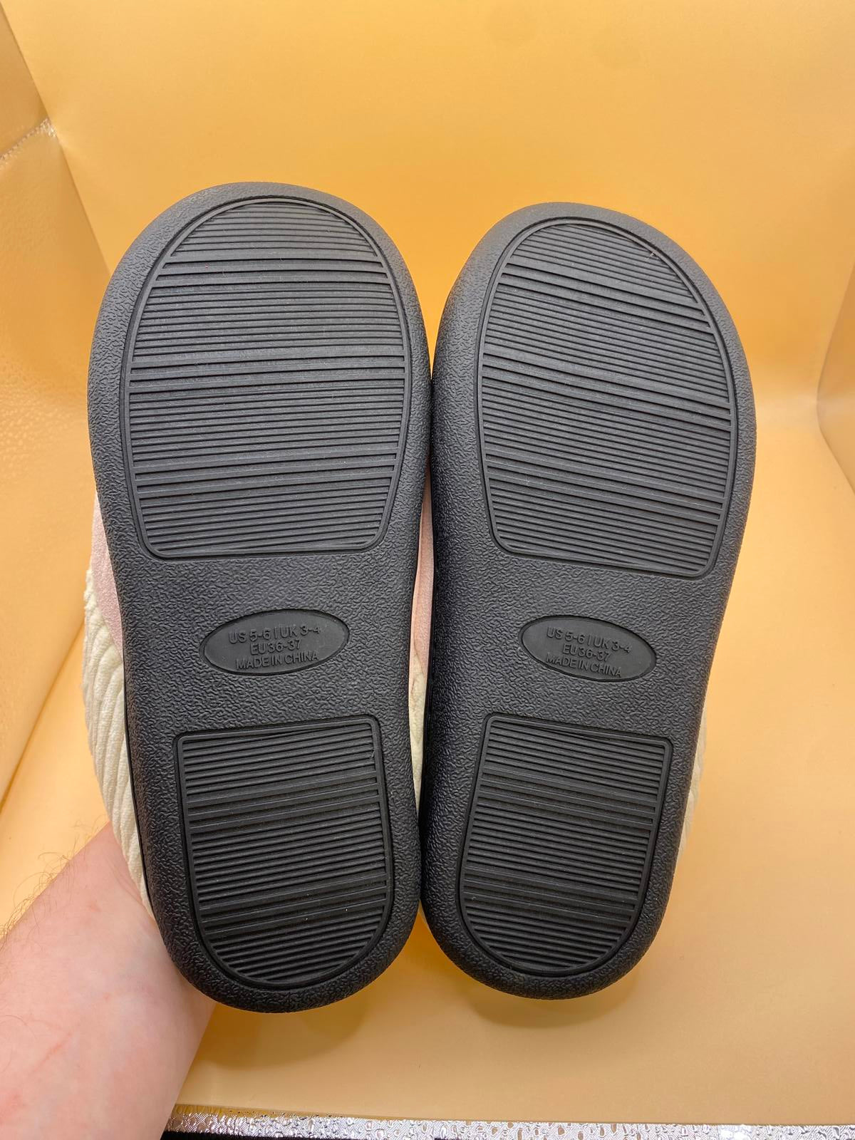 Ladies House Slippers Memory Foam Womens Comfortable Warm Cosy size 3 - 4 1223