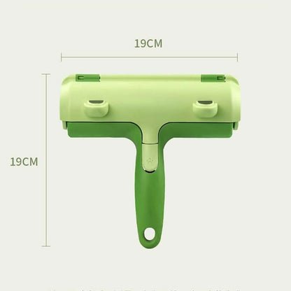 Pet Hair Remover Roller Helps EASILY remove Cat Dog Hair from Carpet, Sofa, Furniture, Bedding, Stairs, Cat Hair Remover, Dog Hair Remover REUSABLE, Roll-Collect-Dispose system ALL IN ONE