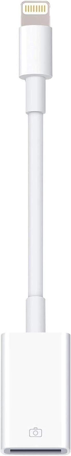 Lightning to USB Camera Adapter iPhone iPad Photo Transfer Connector Cable