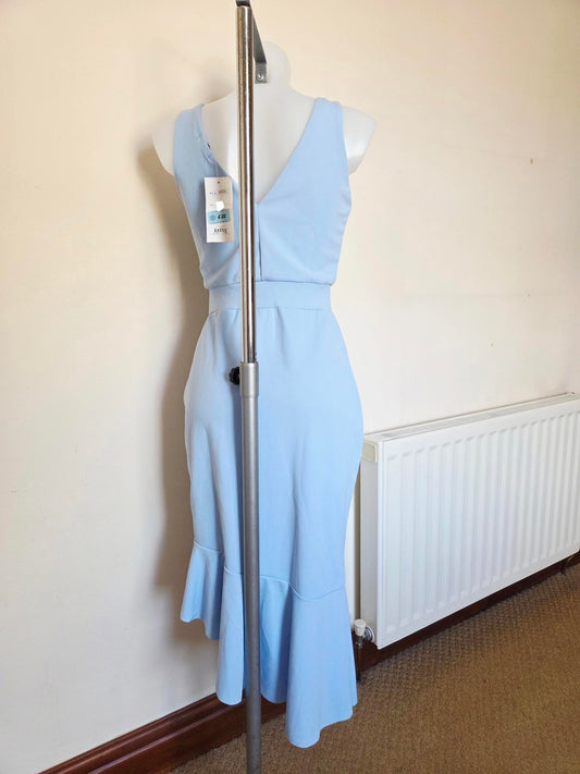 Size 10 Light Blue strappie Formal dress 2021