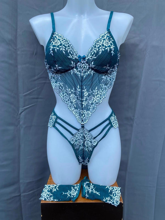 Sexy underwear set with hand covers 1180