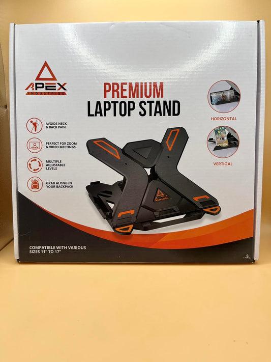 Premium laptop stand for 11" to 17" laptops + tablet stand