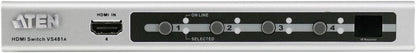 Aten VS481A 4 x 1 HDMI switch with Remote Control