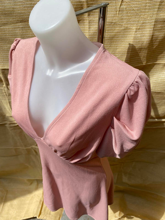 Summer style dress low v neck 1205