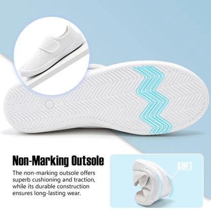 Kids Trainers Hook and Loop PE Pumps School Shoes Gym Plimsolls children