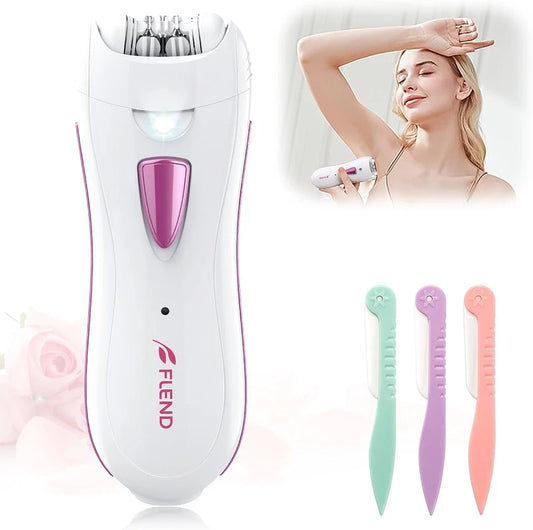 FLEND - Epilator Smooth Glide, Rechargeable Epilator for Women